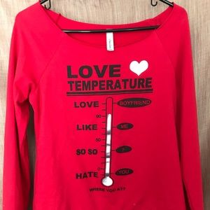 🔸Love Temperature Shirt🔸